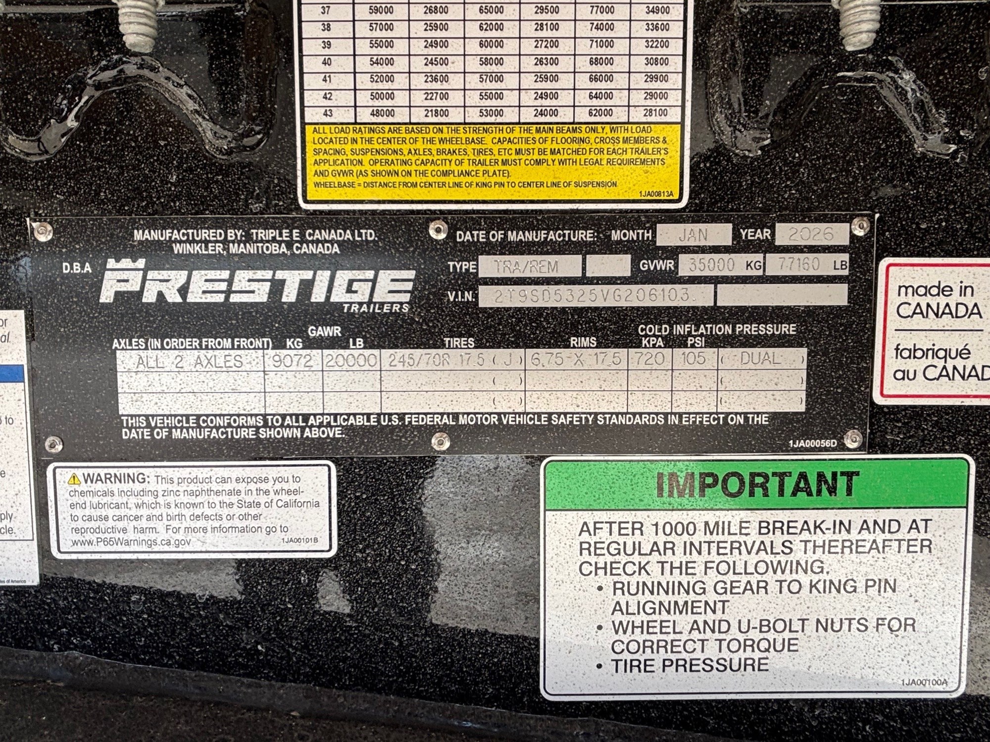 2027 Prestige Step Deck NVG206103-07 2027 Prestige Step Deck NVG206103-07