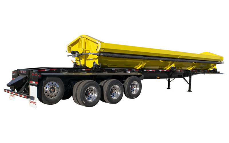 DEMCO 47' Quad Axle Side Dump - Air Ride (Front & Rear Lift Steer) DEMCO 47' Quad Axle Side Dump - Air Ride (Front & Rear Lift Steer) - image 3 of 3