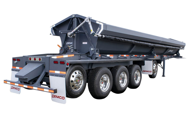 DEMCO 44' Quint Axle Side Dump - Air Ride (Front Lift Steer & Rear Lift) DEMCO 44' Quint Axle Side Dump - Air Ride (Front Lift Steer & Rear Lift) - image 2 of 3