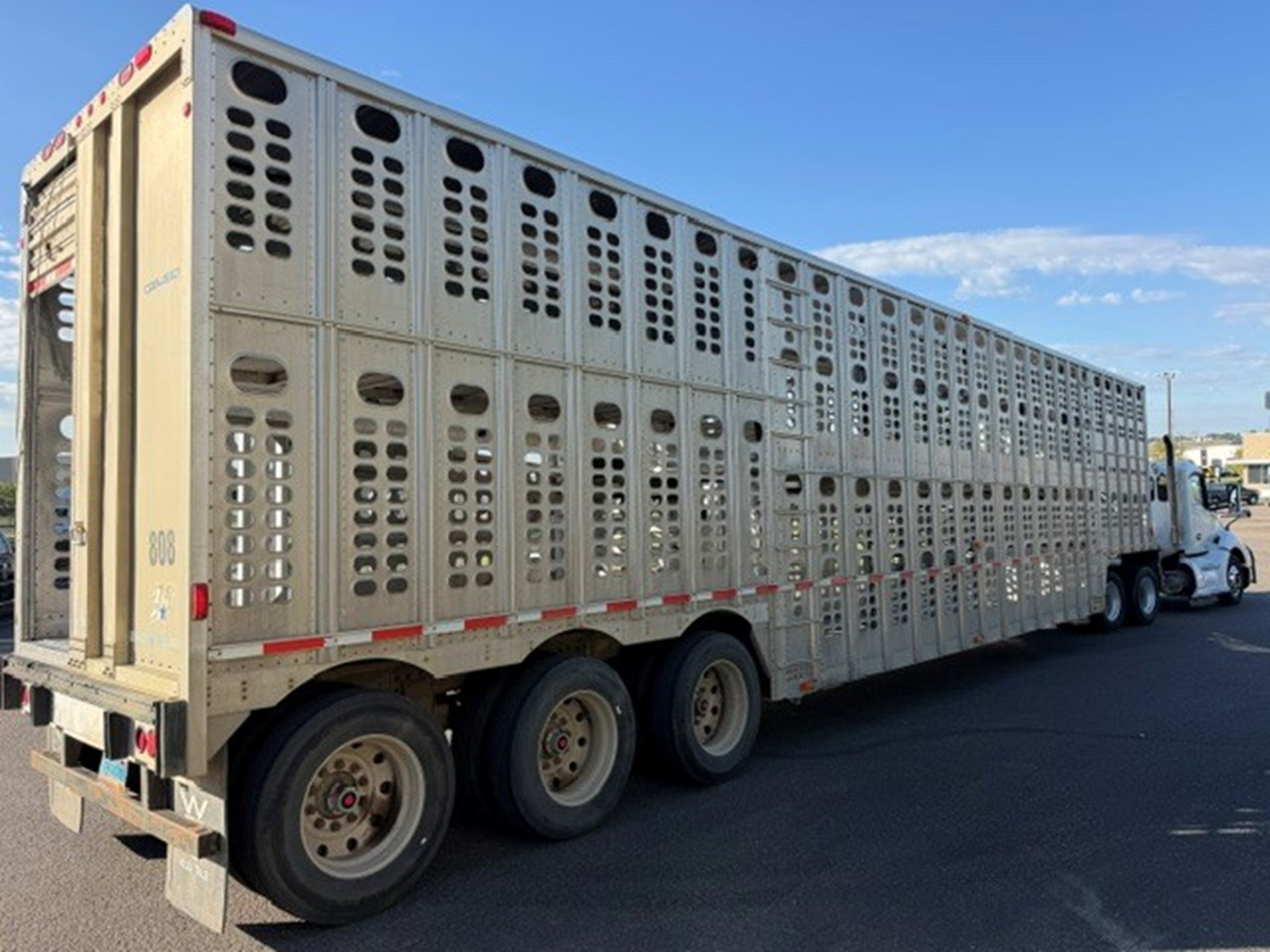 2008 WILSON CATTLE TRAILER 2008 WILSON CATTLE TRAILER - image 3 of 6